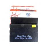 1992, 1993, 1999, 2000 silver proof sets