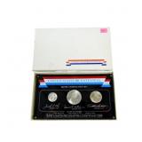 1976 Bicentennial silver 3 coin unc set