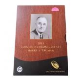2015 Harry S. Truman coin and chronicles set