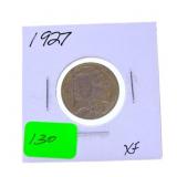 1927 Buffalo nickel XF