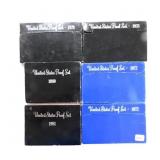 2 - 1972, 1973, 1979, 1980, 1981 proof sets