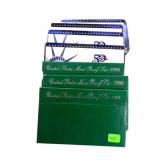 1994, 1996, 1998, 1999, 2000, 2001 proof sets