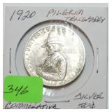 1920 Pilgrim Tercentenary commemorative silver