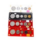 1960 small date, 1960 large date, 1961, 1962