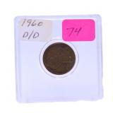 1960D/O Lincoln memorial cent