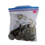 Bag of 73 Ike dollars, includes 19 Bicentennial