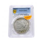1934S Peace silver dollar PCGS XF45