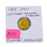 1903 Gold Louisianna Purchase Exposition/