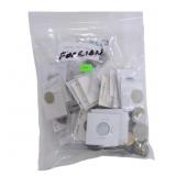 Large bag of foreign coins, some silver