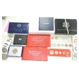 US coin lot: 1992 Silver Premier proof set,