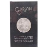 1884-CC GSA Morgan dollar, box & COA