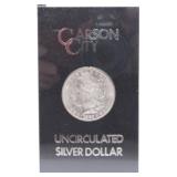 1883-CC GSA Morgan dollar, box & COA
