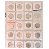 BU Kennedy half set, 1978-2007, 64 coins