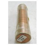 1960-D small date BU roll of Lincolns