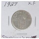 1927 Standing Liberty quarter XF