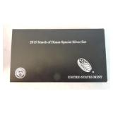 2015 March of Dimes Special silver set