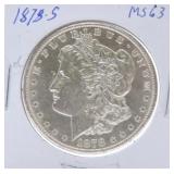 1878-S Morgan dollar MS63