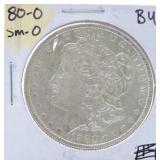 1880-O Morgan dollar BU, small 