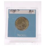 1938-D Buffalo nickel BU
