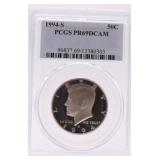 1994-S Kennedy half PCGS PR69DCAM