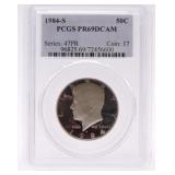1984-S Kennedy half PCGS PR69DCAM
