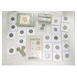 Nickel lot: 2 Shield, 11 Liberty, 16 Buffalo,