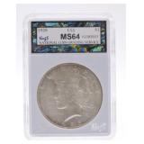 1928 Peace dollar NCGS MS64