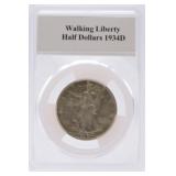 1934-D Walking Liberty half