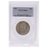 1935 Walking Liberty half PCGS MS64