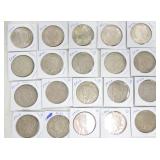 Lot of 20 Peace dollars