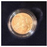 2008 Bald Eagle $5 gold, unc