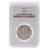 1946-D Walking Liberty half NGC MS66