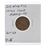 CWT D.L. Wing & Co, Union Flour, Albany NY