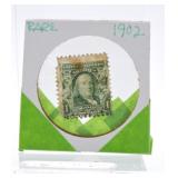 1902 Benjamin Franklin 1 cent stamp