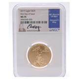 2019 eagle gold $25 NGC MS70