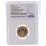 2019-W American Legion gold $5 NGC PF70,