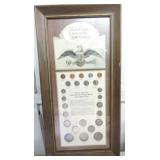 Framed 20th Century type set