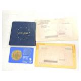 1964 proof set, 1965 SMS, 1976 3 coin silver