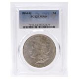 1884-O Morgan dollar PCGS MS64