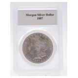 1887 Morgan dollar