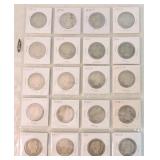 Page of 34 Barber halves 1894-1915