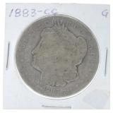 1883-CC Morgan dollar G