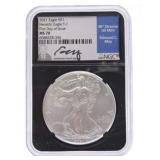 2021 silver eagle NGC MS70
