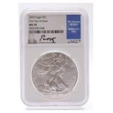 2020 silver eagle NGC MS70