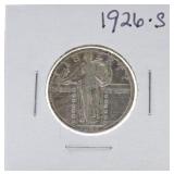 1926-S Standing Liberty quarter VF20