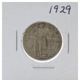 1929 Standing Liberty quarter VF20