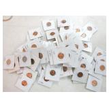 Lot of 108 BU Lincoln Memorial cents in 2x2