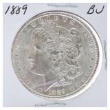 1889 Morgan dollar BU