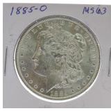 1885-O Morgan dollar MS63