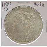 1885-O Morgan dollar MS64
